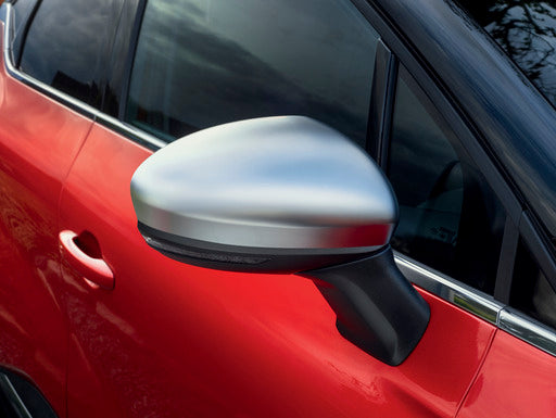 Renault Satin Grey Door Mirror Caps -, Renault Exterior Styling