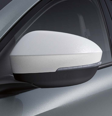 Genuine Renault Rafale Mirror Shells, Pearl Satin White