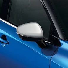 Genuine Nissan Qashqai J12 Mirror Caps / Covers - Silver