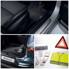 Renault Symbioz Premium Floor & Boots Mats Bundle with First Aid Kit