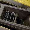 Genuine Renault 5 Wavy Center Console Organizer - Grey